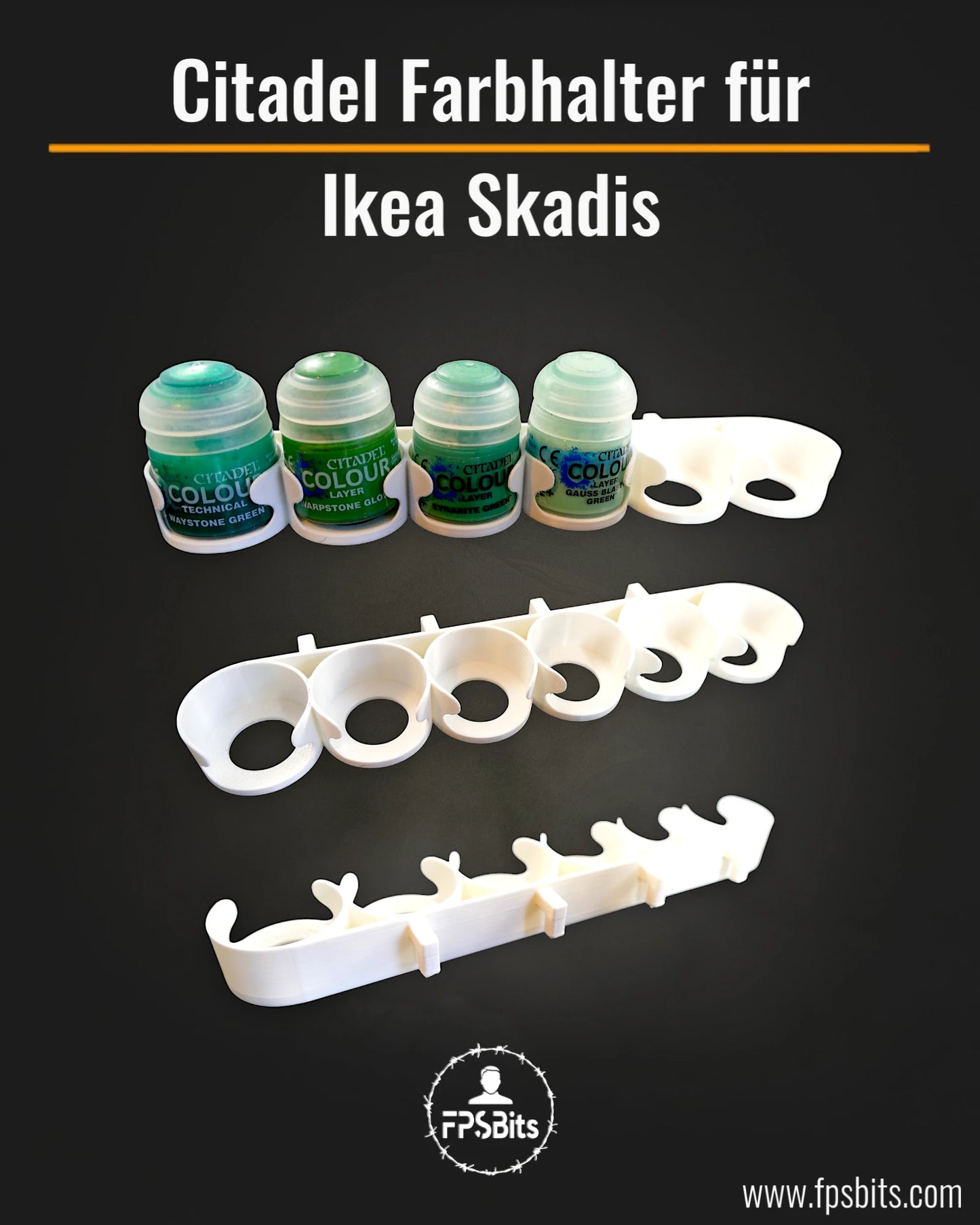 Citadel Farbhalter für Ikea Skadis