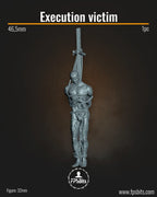 Hingerichteter am Pfahl Dark Fantasy Terrain Bit für Tabletop Dioramen – FPSBits