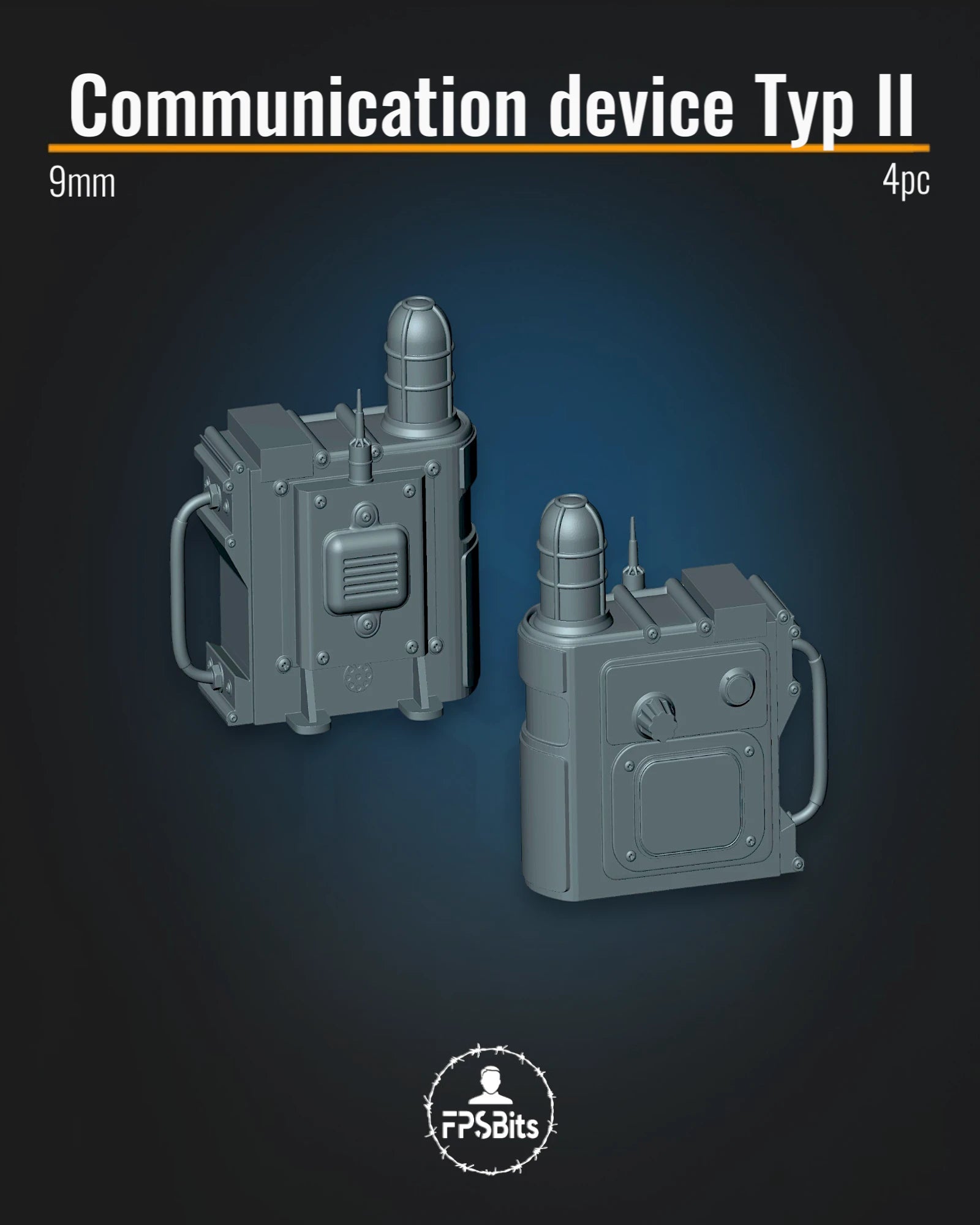 Sci-Fi Kommunikationsgerät Terrain Bit für Tabletop Dioramen und Miniaturen – FPSBits