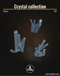 Kristall Sammlung Fantasy Terrain Bits für Tabletop Bases und Dioramen – FPSBits