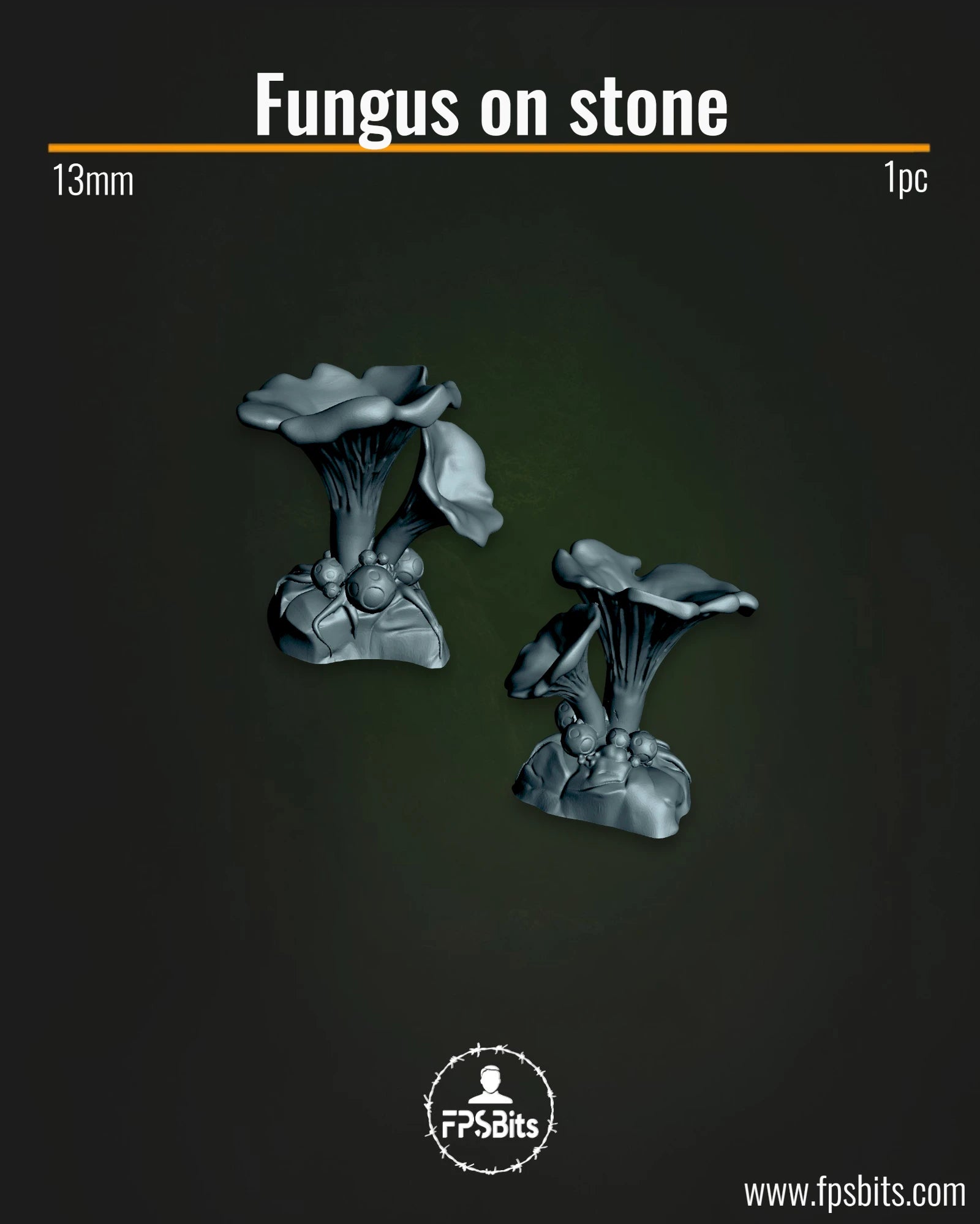 Pilz Terrain Bit für Wald Bases und Tabletop Dioramen – FPSBits