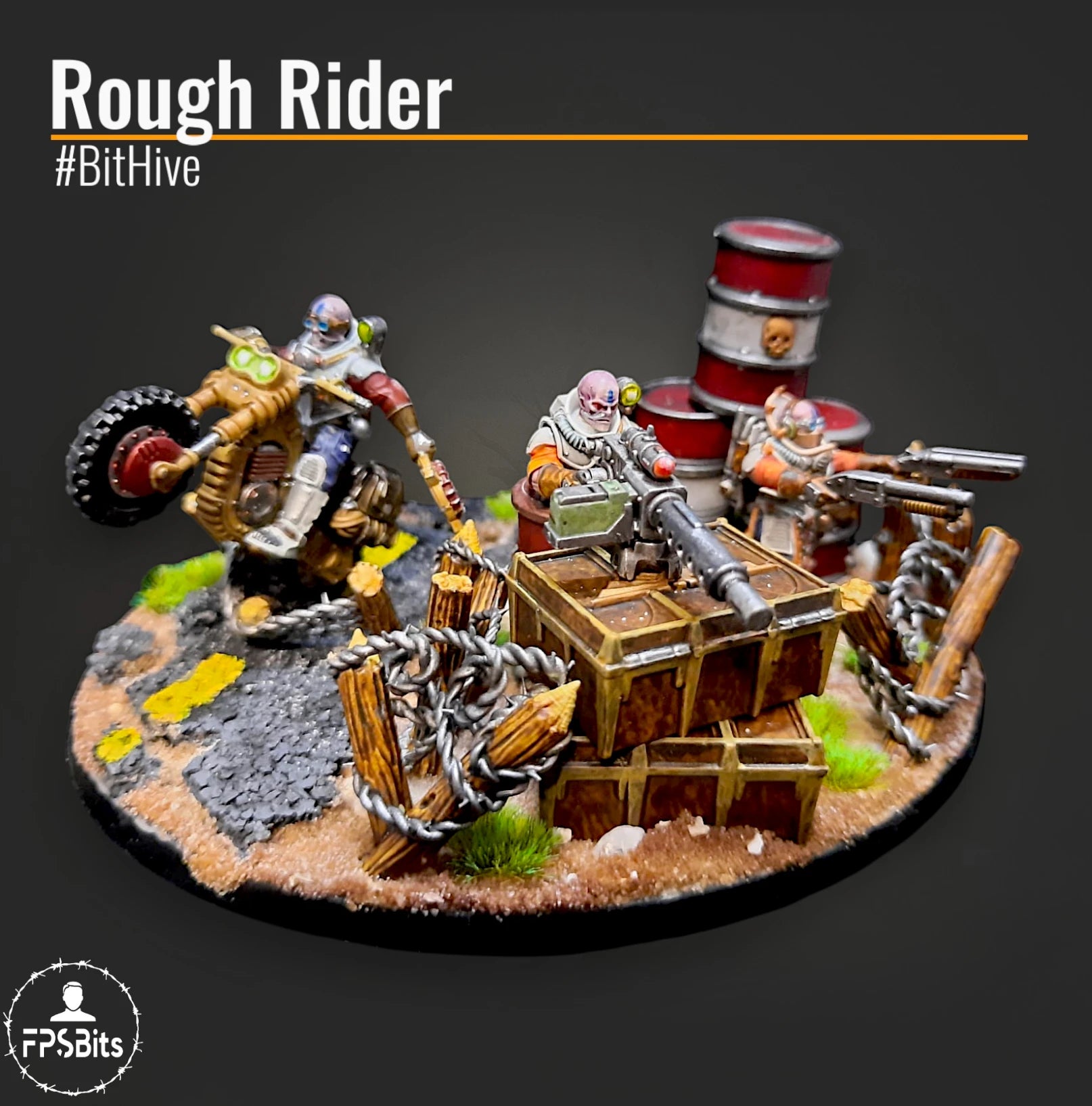 Stacheldraht Barrikaden