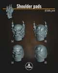 Schulterpanzer Bits Kopf Marine Roboute Guilliman für Tabletop Miniaturen Umbauten und Sci-Fi Modelle – FPSBits