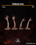 Untote Arme Horror Terrain Bits für Tabletop Bases und Dark Fantasy Dioramen – FPSBits
